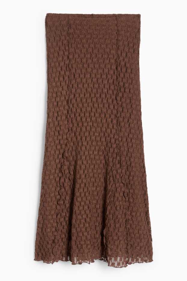 Femmes - Jupe - marron foncé