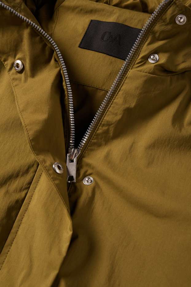 Damen - Jacke mit Kapuze - grün