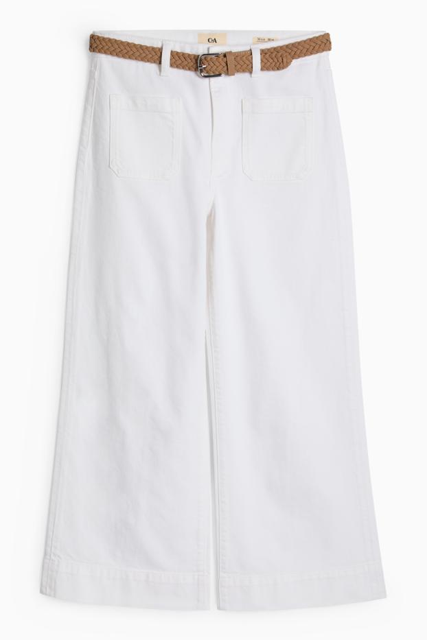 Dámské - Džíny - bílá