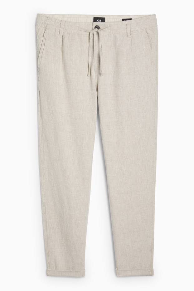 Uomo - Pantaloni chino - beige