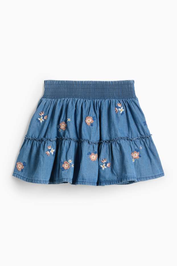 Bambine - Gonna - jeans blu