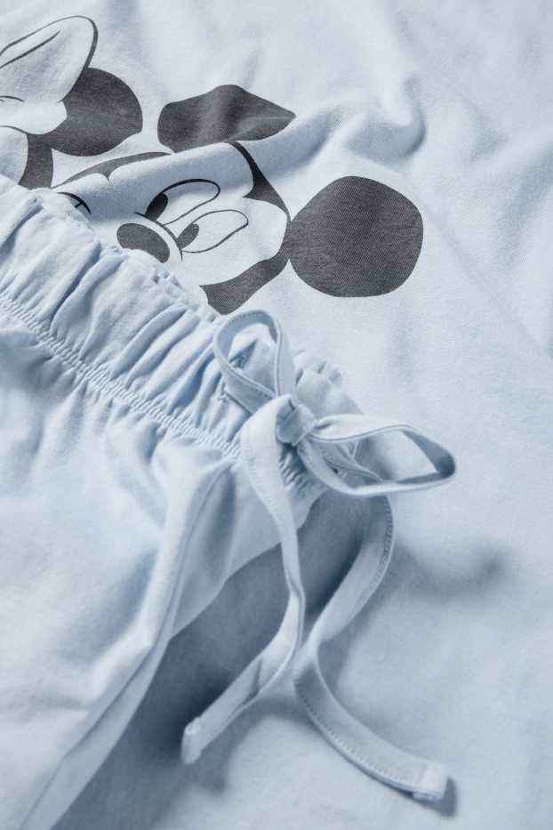 Femei - Pijama scurtă - Disney - albastru deschis