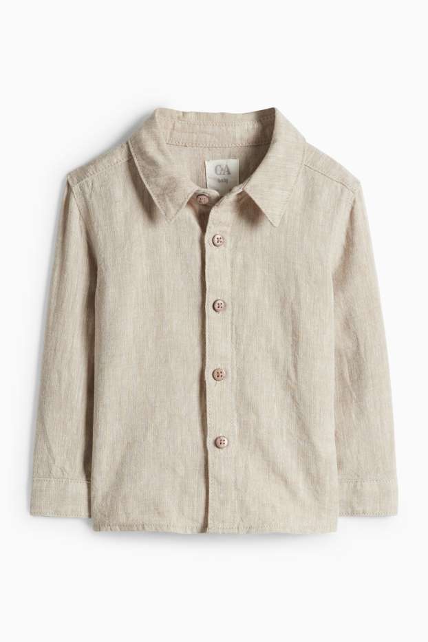 Bébés garçons - Tenue bébé - 2 pièces - blanc / beige