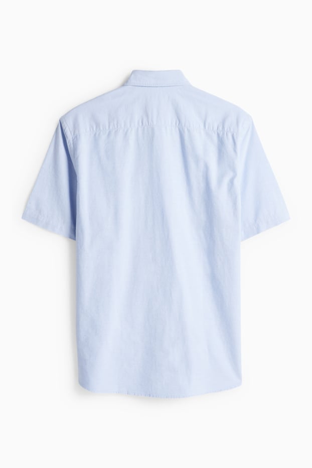 Home - Camisa - regular fit - button-down - blau clar