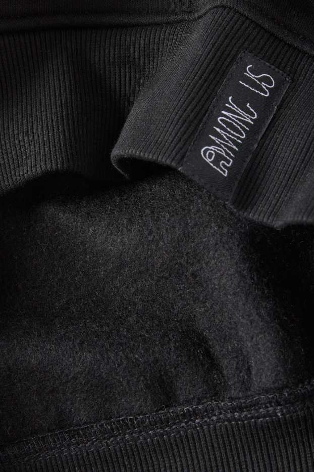 Children Boys - Sweatshirt with zipper - black