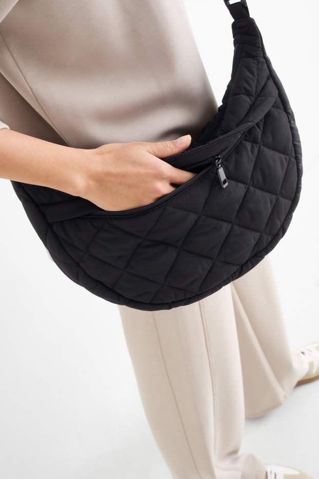 Dona - Bandolera enconxada - negre