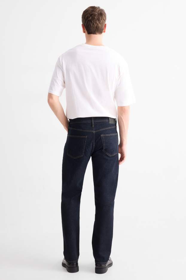 Pánské - Regular jeans - džíny - tmavomodré