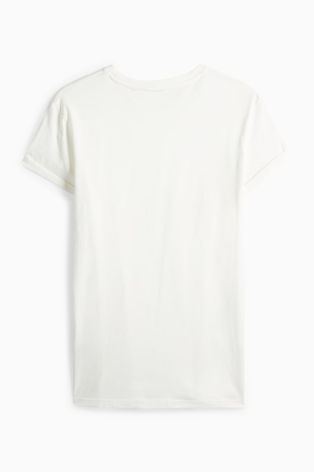 Herren - T-Shirt - Slim Fit - weiß