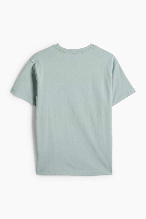 Children Boys - Basketball - short sleeve T-shirt - green