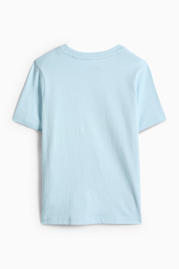 Děti - chlapci - Tričko s krátkým rukávem - světle modrá