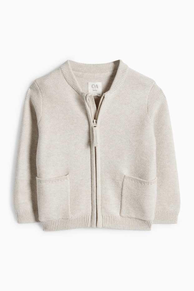 Neonati - Cardigan neonati - beige