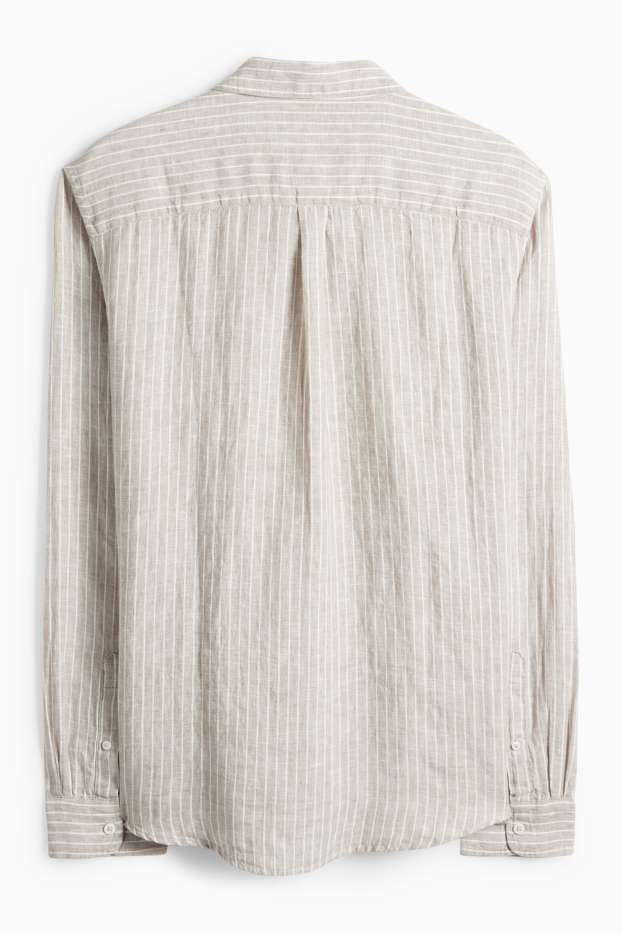 Pánské - Košile - béžová