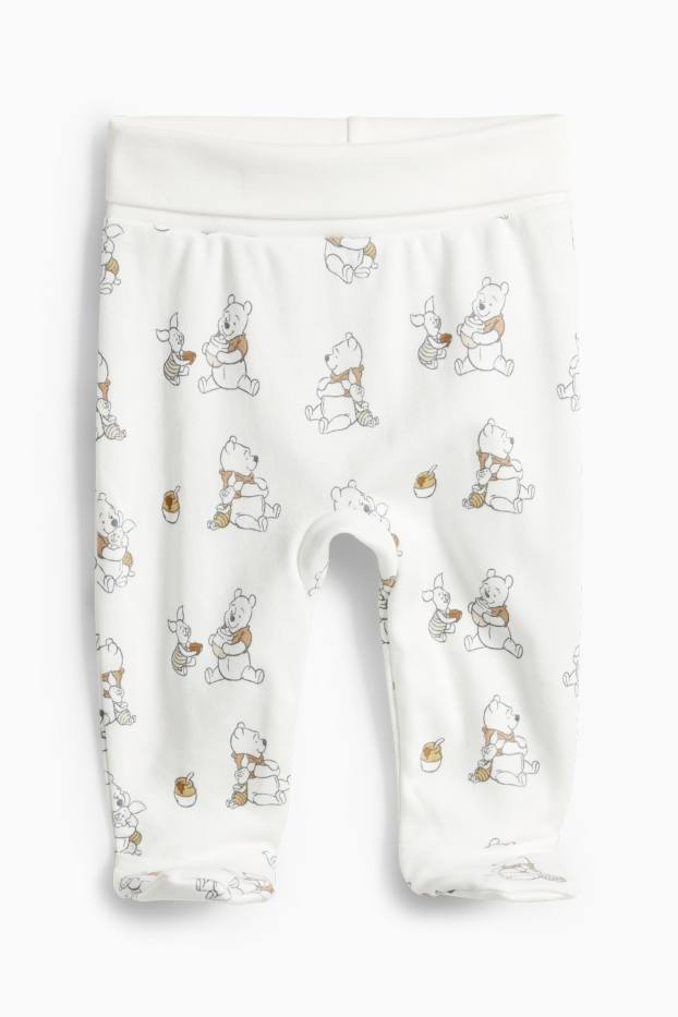 Unisex - Winnie Puuh - Erstlingsoutfit - 2 teilig - weiss / beige
