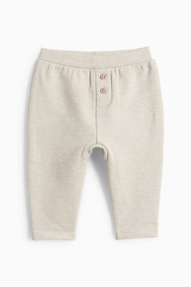 Bebeluși - băieți - Compleu nou-născuți - crem