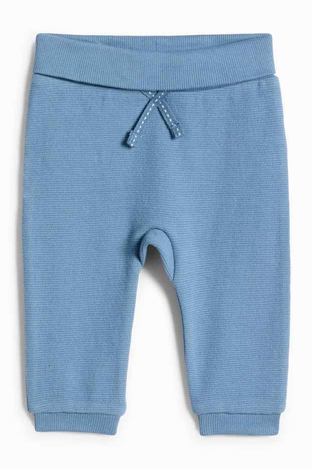 Miminka - chlapci - Lev - outfit pro miminka - 3dílný - bílá/modrá