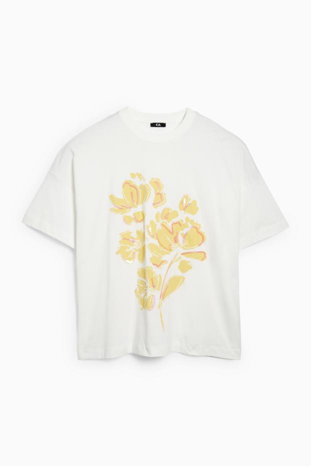 Dámské - Tričko - bílá