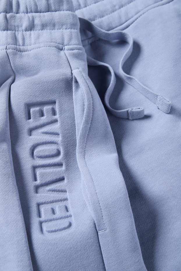 Hommes - Short en molleton - bleu clair