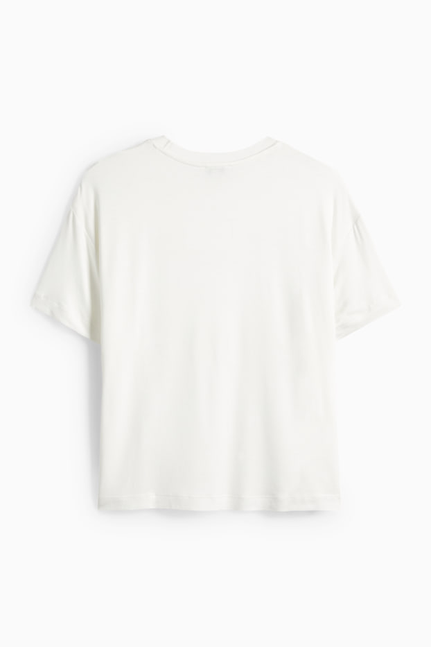 Femmes - T-shirt - regular fit - blanc