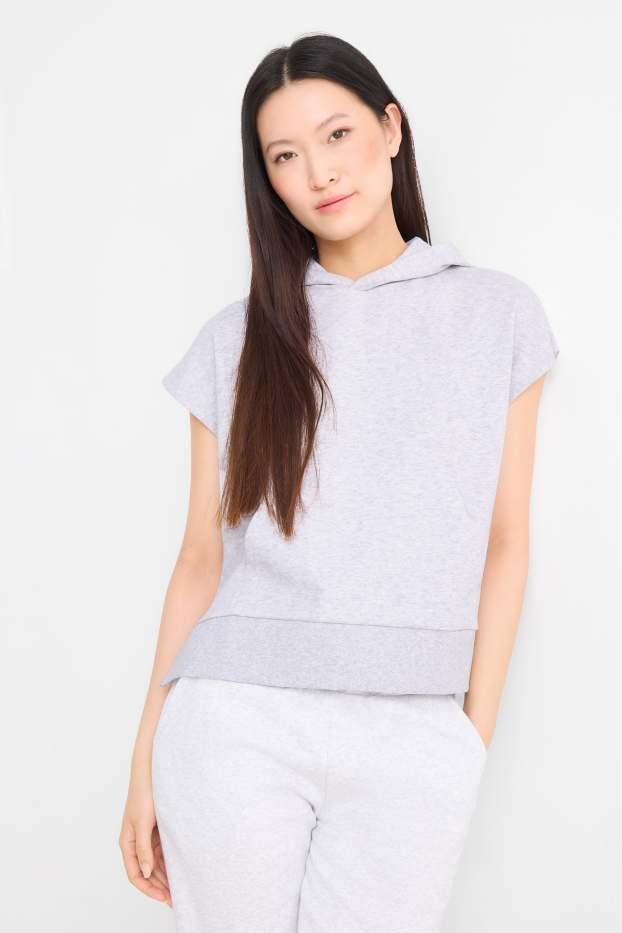 Damen - Hoodie - grau