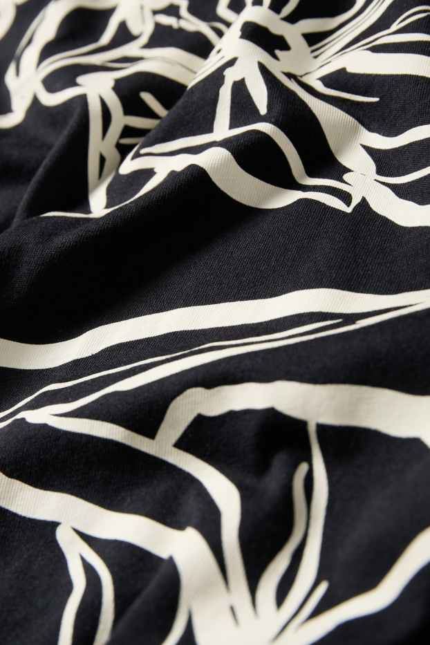 Femei - Tricou - negru / alb