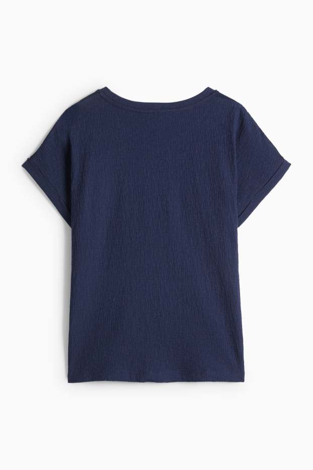 Donna - T-shirt - regular fit - blu scuro