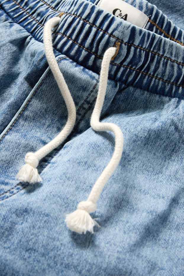 Herren - Jeans-Shorts - Jog Denim - LYCRA® - blau