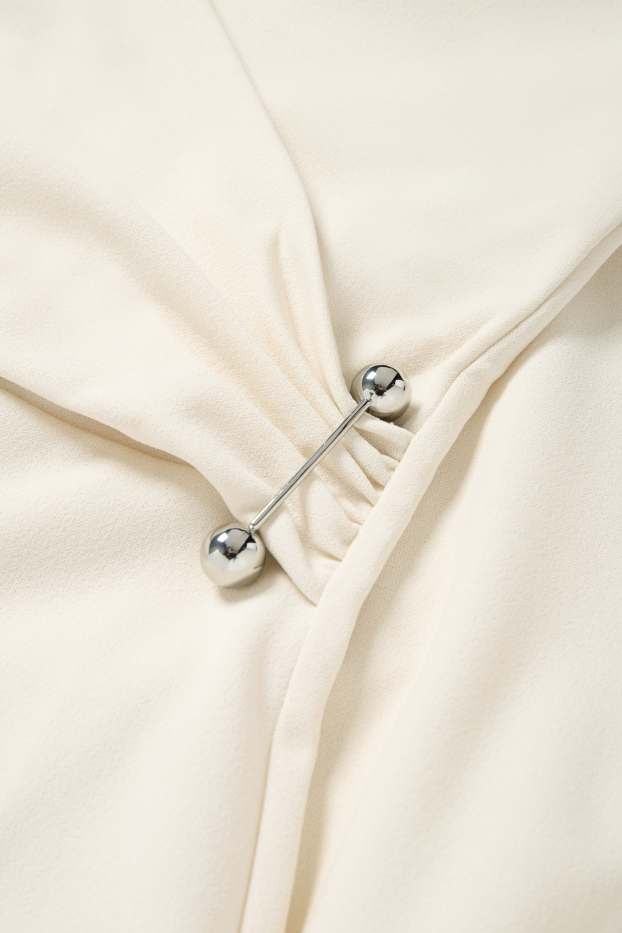 Damen - Bodycon-Kleid - cremeweiß