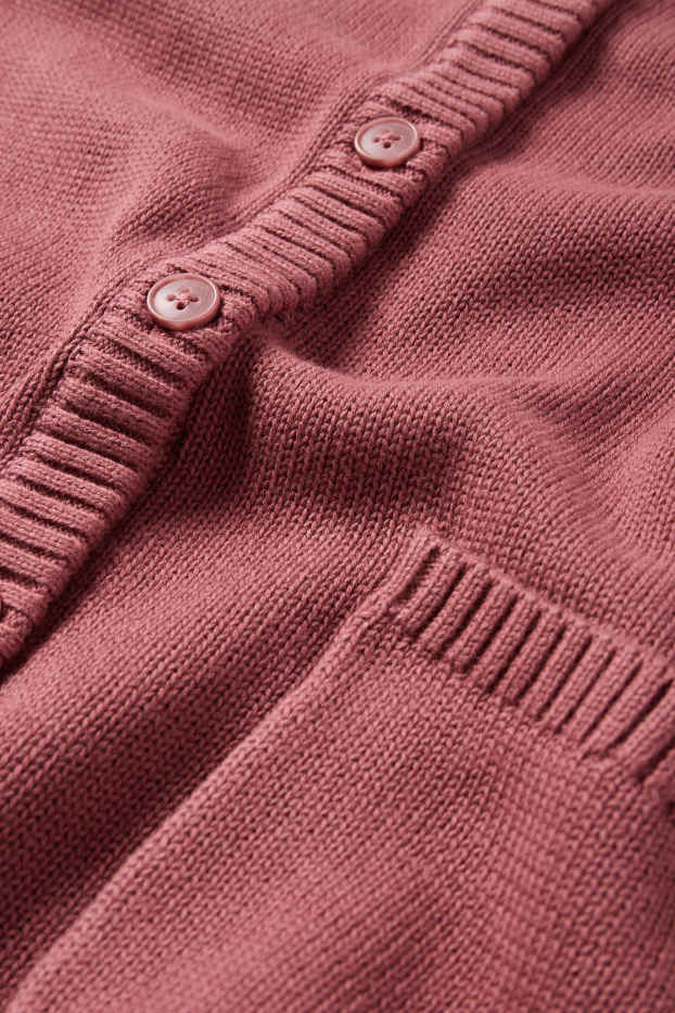 Women - Cardigan - bordeaux