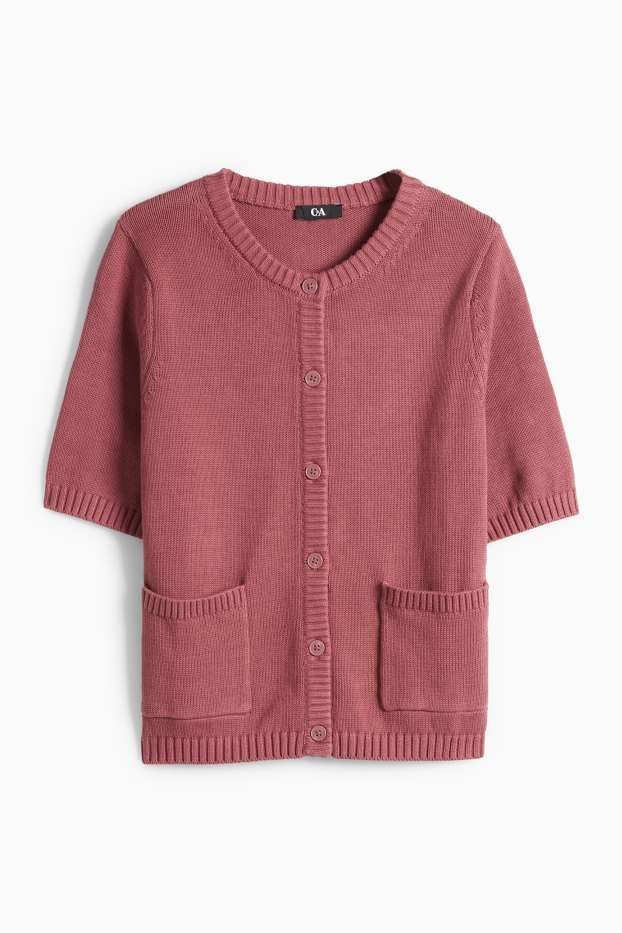 Women - Cardigan - bordeaux