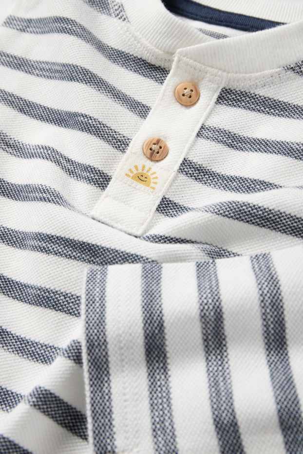 Baby Boys - Baby T-shirt - white / gray