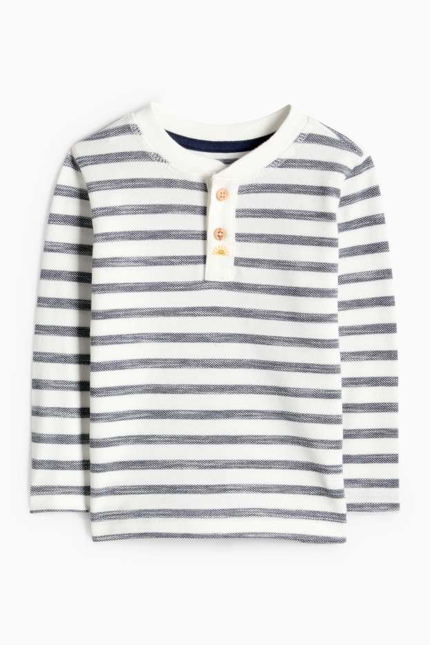 Baby Boys - Baby T-shirt - white / gray