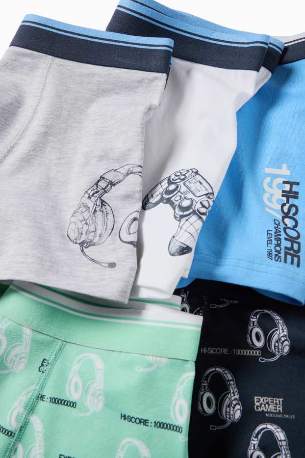 Děti - chlapci - Boxerky - světle modrá