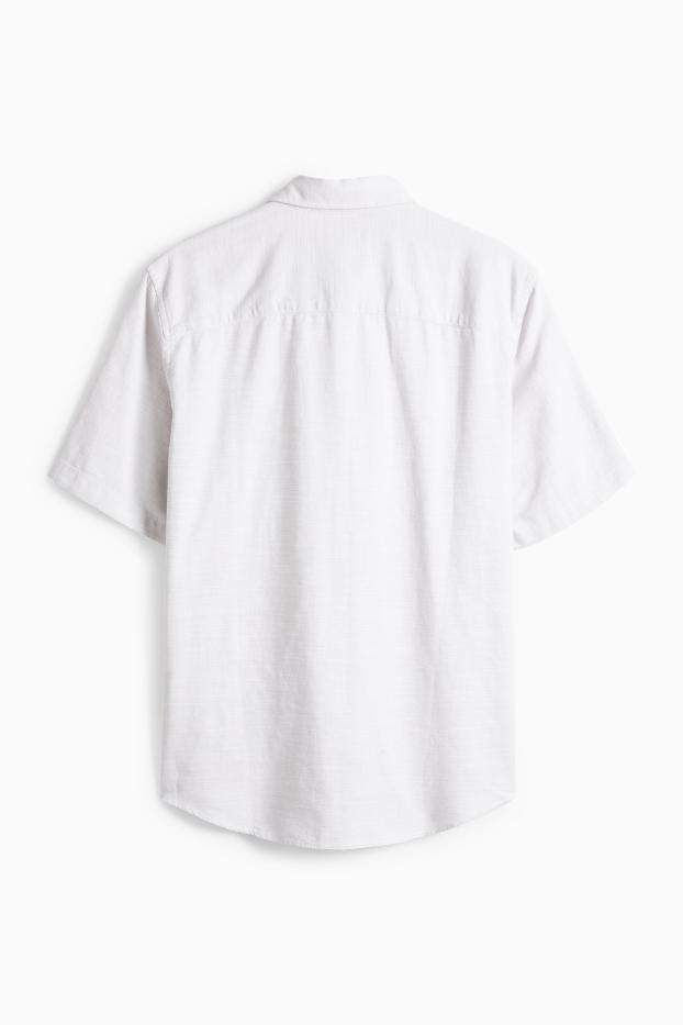 Herren - Hemd - Regular Fit - Kent - hellgrau