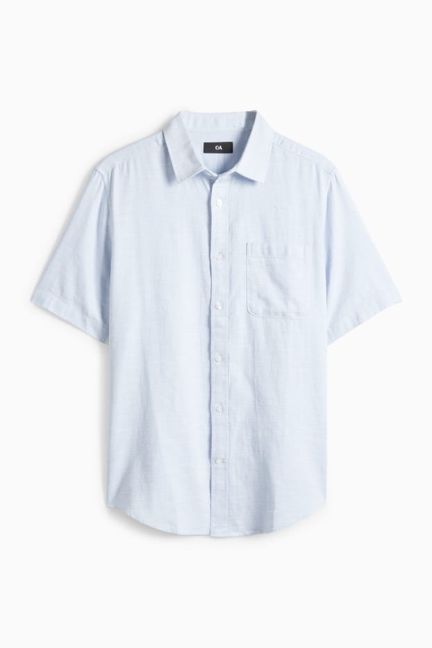 Herren - Hemd - Regular Fit - Kent - blau