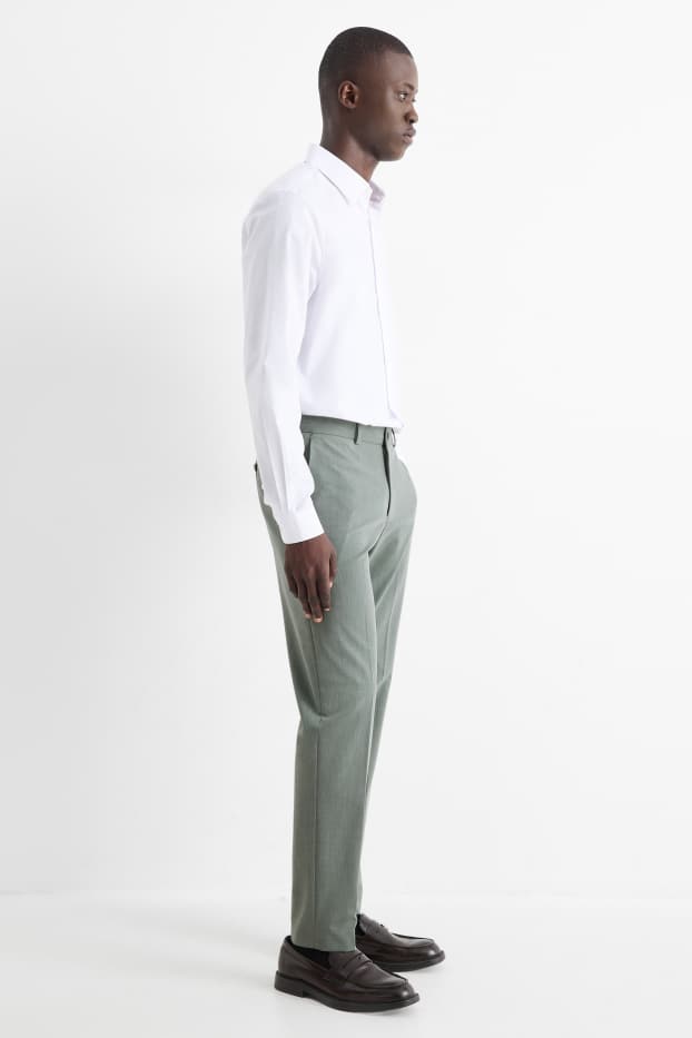 Bărbați - Pantaloni modulari - slim fit - Flex - verde
