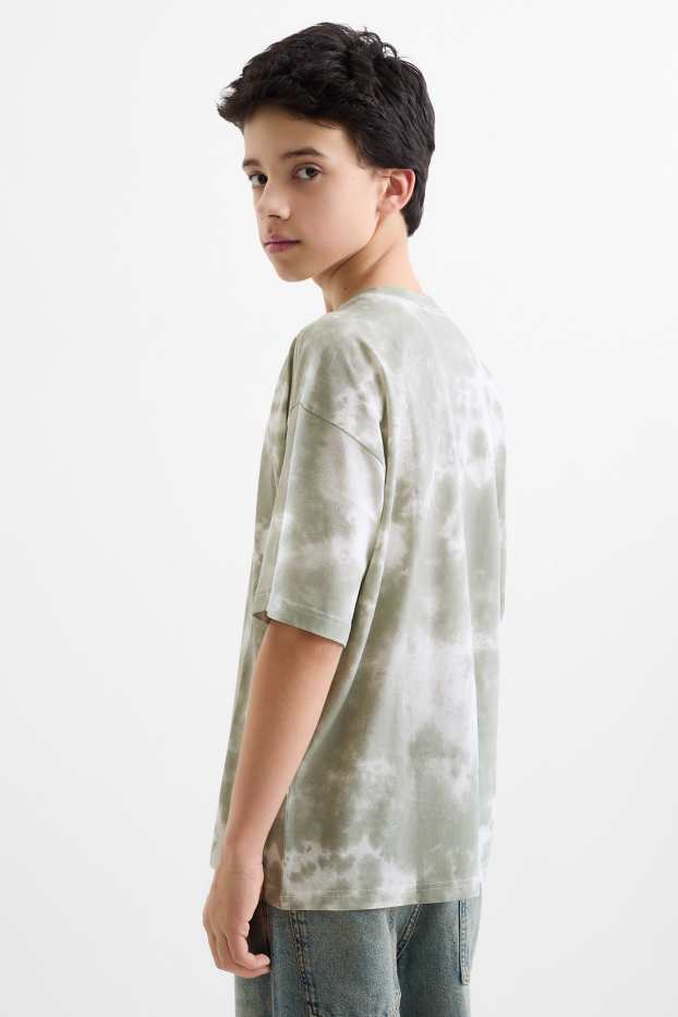 Bambini - Skateboard - t-shirt - fantasia - grigio