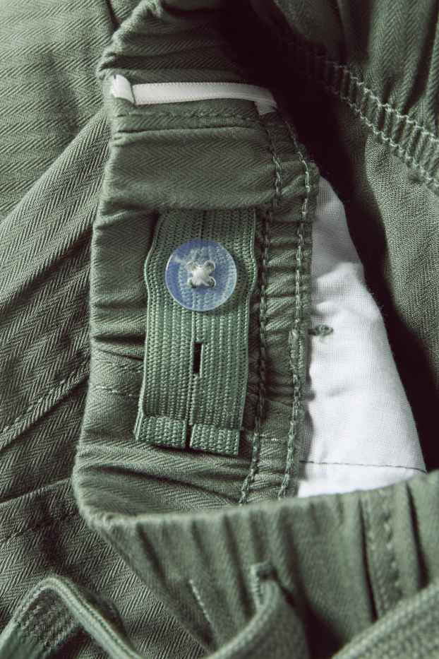 Children Boys - Cargo trousers - green