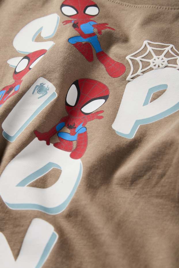 Bambini - Spidey e i suoi Fantastici Amici - t-shirt - tortora