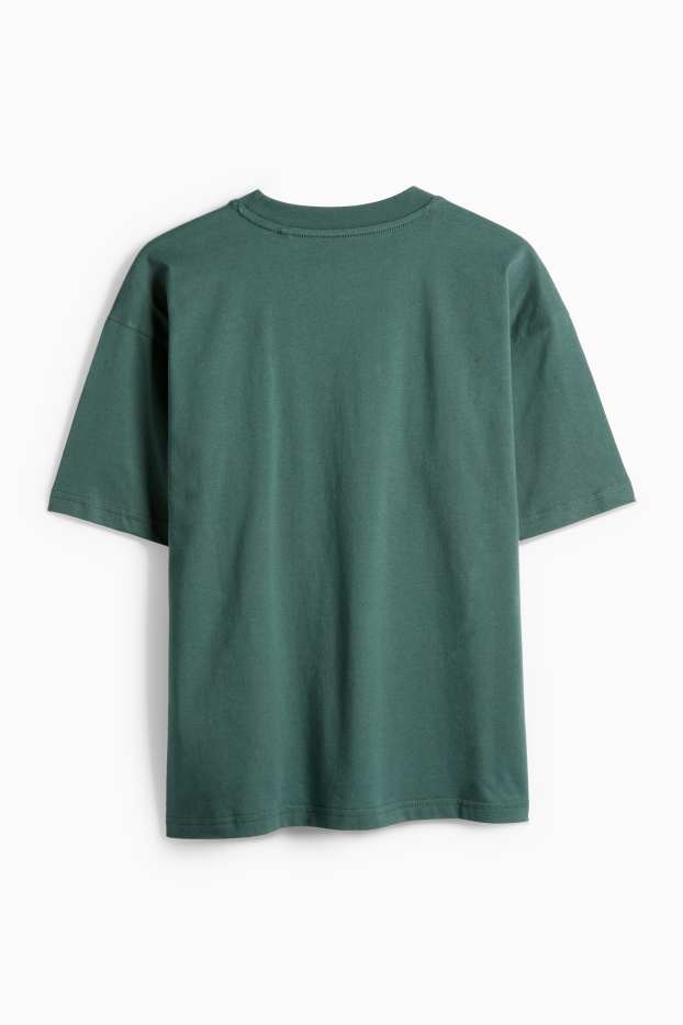 Kinderen: jongens - Skate - T-shirt - donkergroen