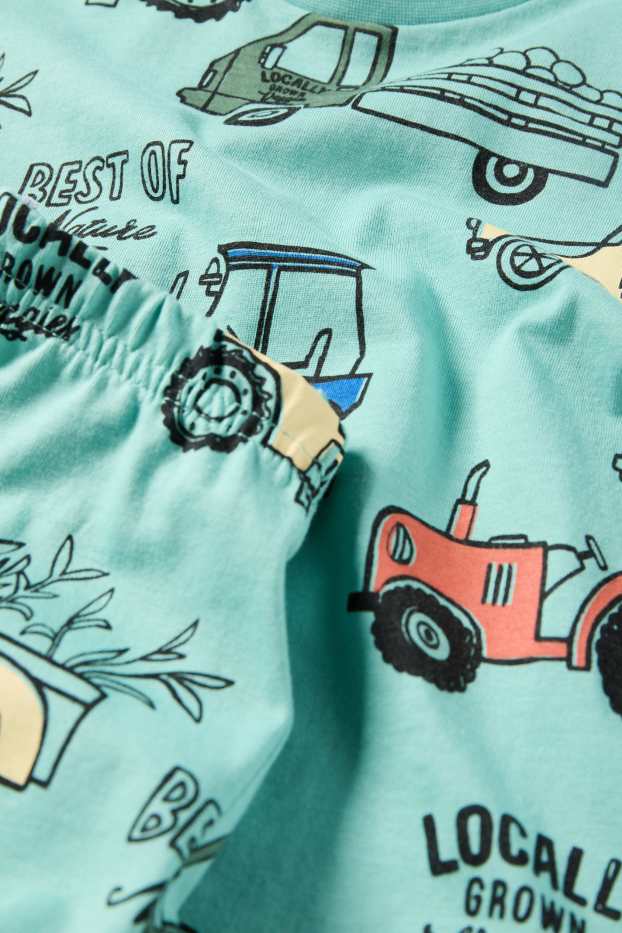 Children Boys - Short Pyjamas - turquoise