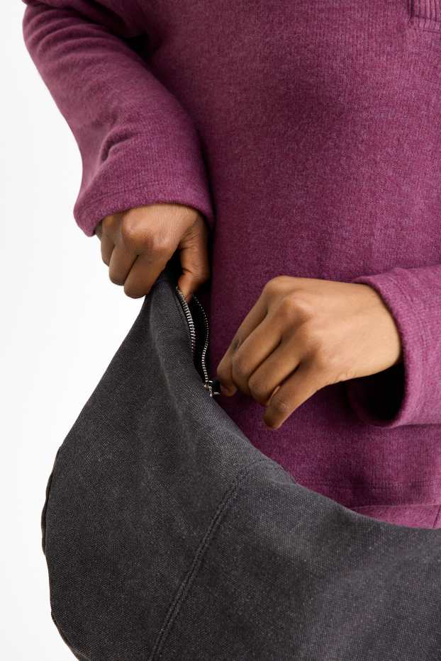 Damen - Umhängetasche - schwarz