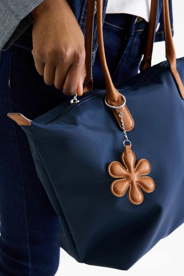 Damen - Großer Shopper - dunkelblau