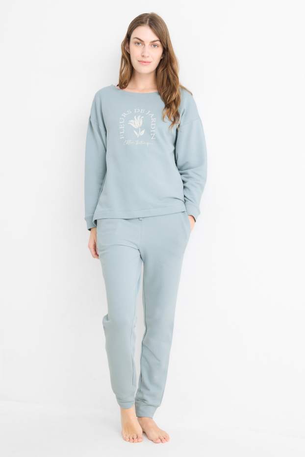 Dames - Pyjama - lichtblauw