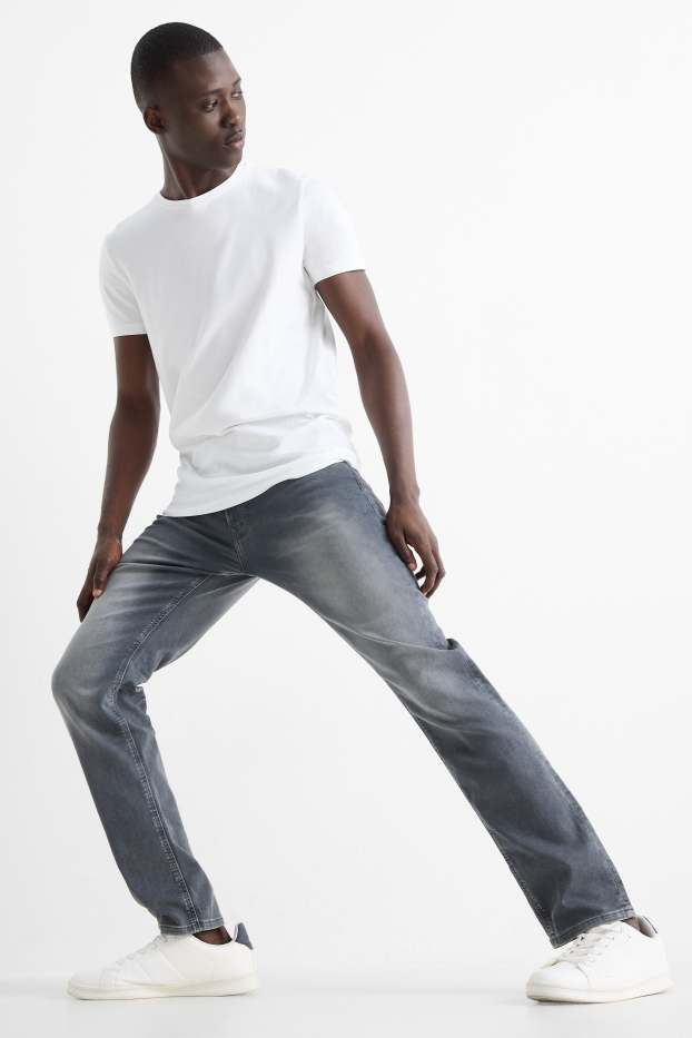 Hommes - Slim jean - flex jog denim - jean gris