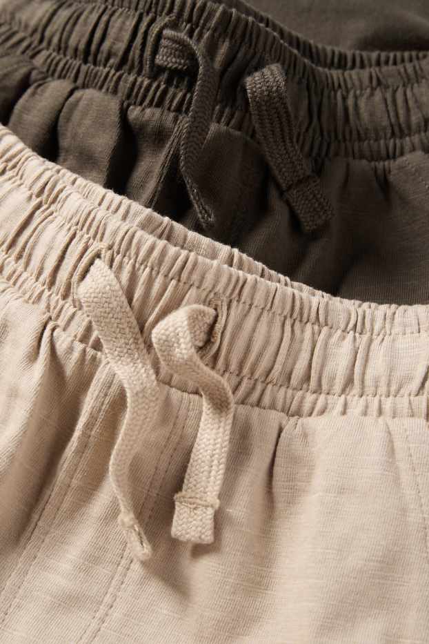 Nen - Paquet de 2 - pantalons de xandall cargo - beix