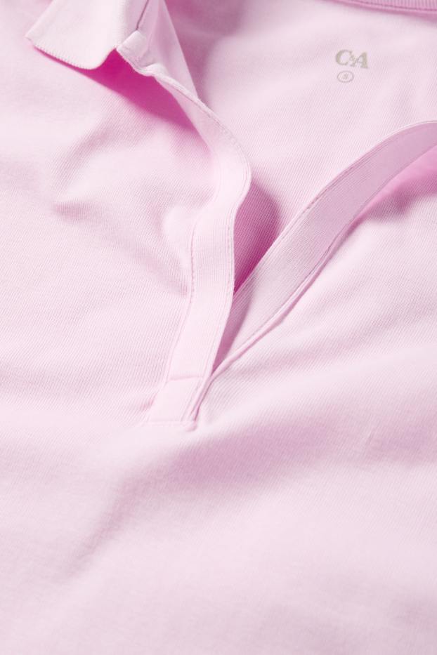 Donna - Polo - regular fit - fucsia