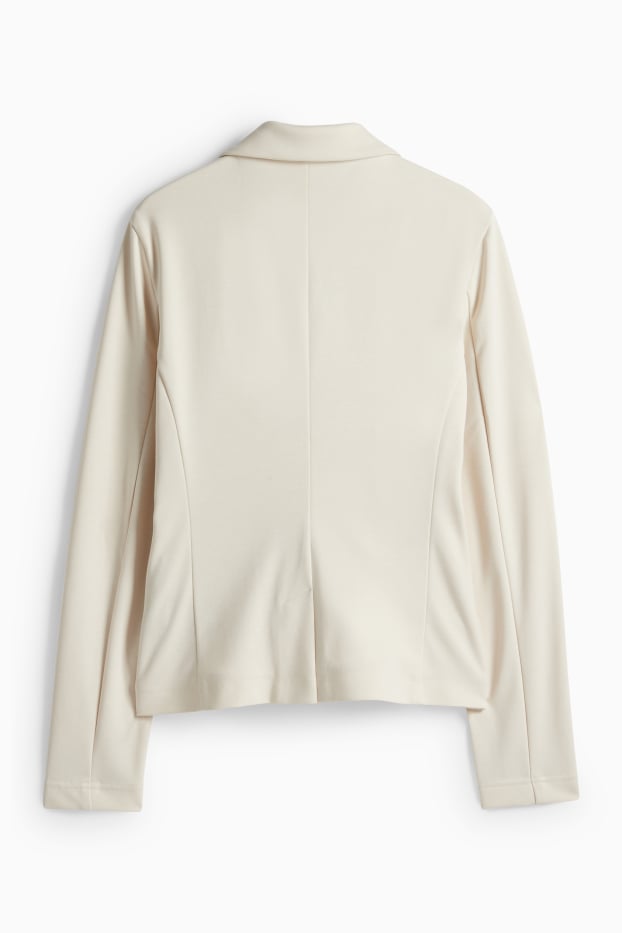 Femei - Blazer office - regular fit - alb-crem