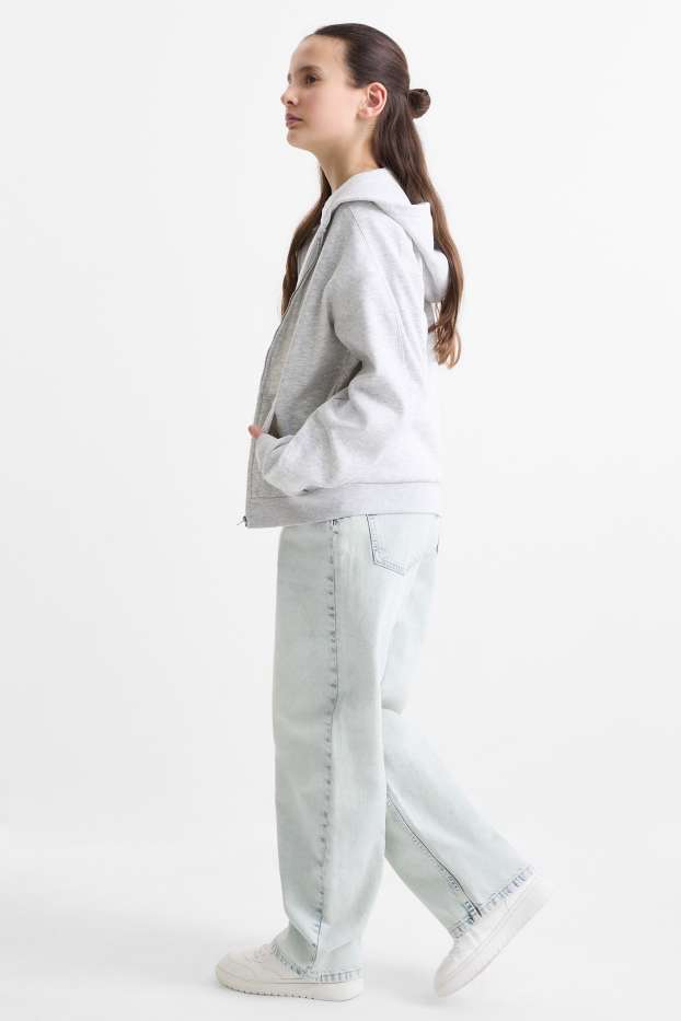 Bambine - Barrel jeans - jeans azzurro