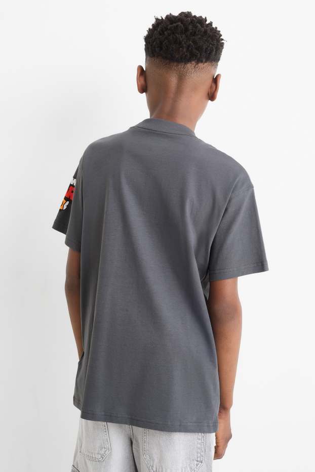 Copii - Băieți - Brawl Stars - tricou cu mânecă scurtă - gri