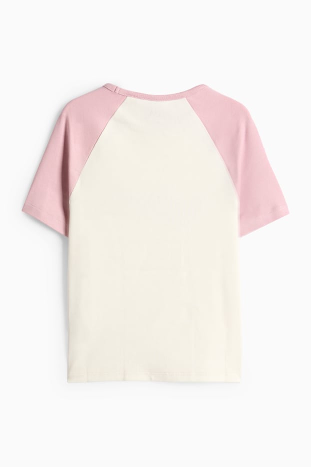 Enfants filles - T-shirt - blanc / rose